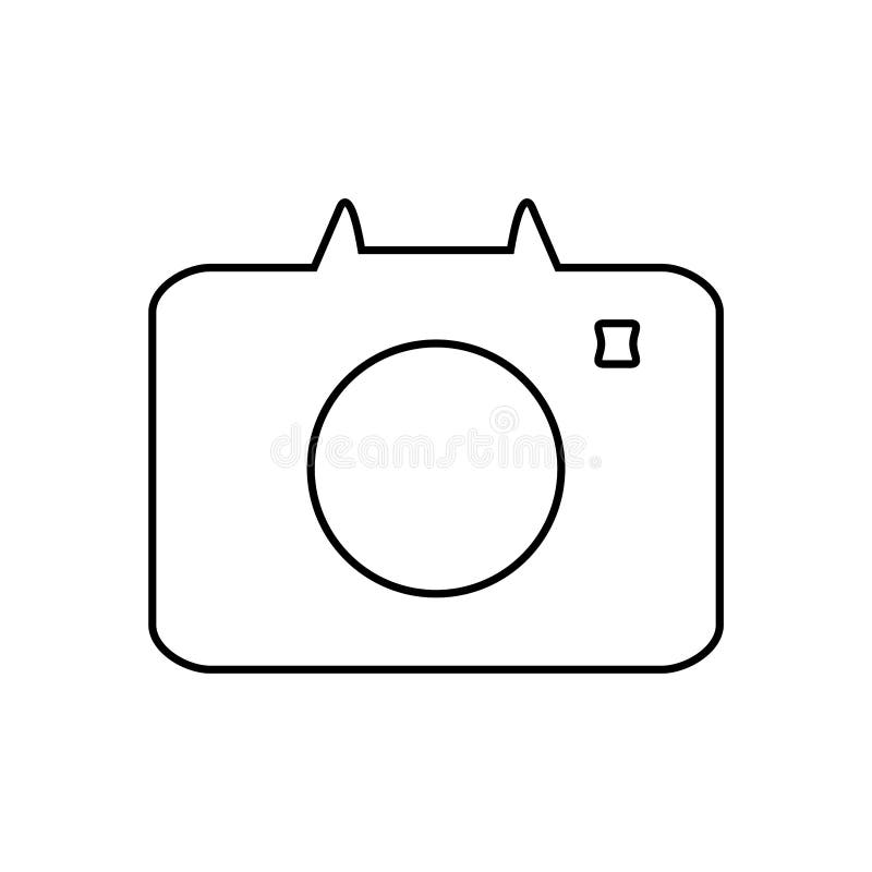 Photo icon. Image attachment symbol vector illustration Photo icon. Image attachment symbol vector illustration
