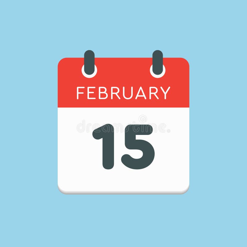 February 15th Stock Illustrations – 213 February 15th Stock Illustrations,  Vectors & Clipart - Dreamstime