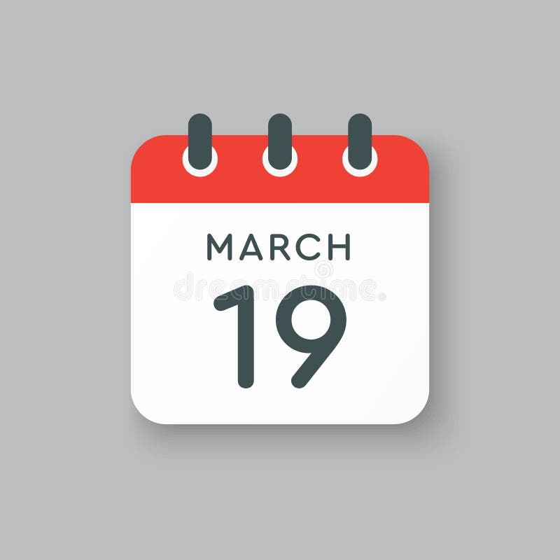 19th March Stock Illustrations – 133 19th March Stock Illustrations,  Vectors & Clipart - Dreamstime