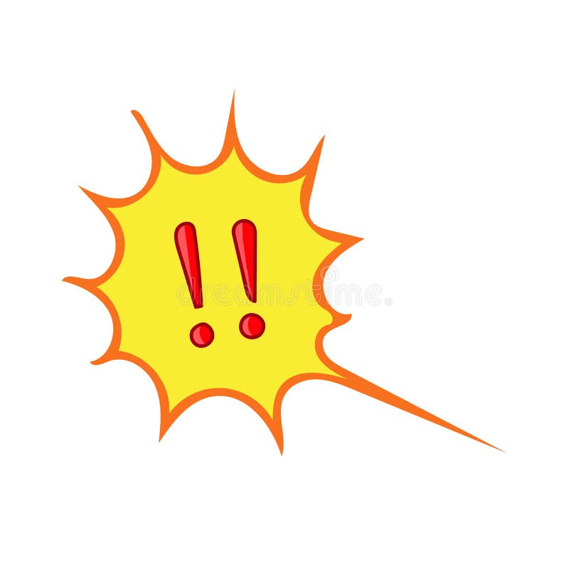 Exclamation mark vector royalty free illustration Exclamation mark vector royalty free illustration