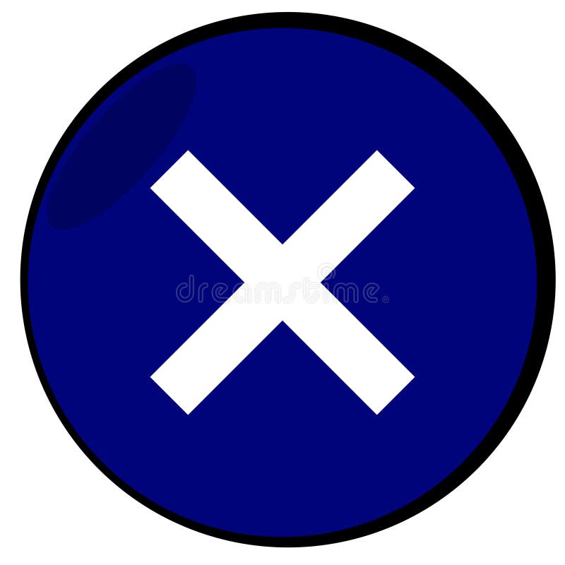 A icon exit color dark blue with shadow stock illustration