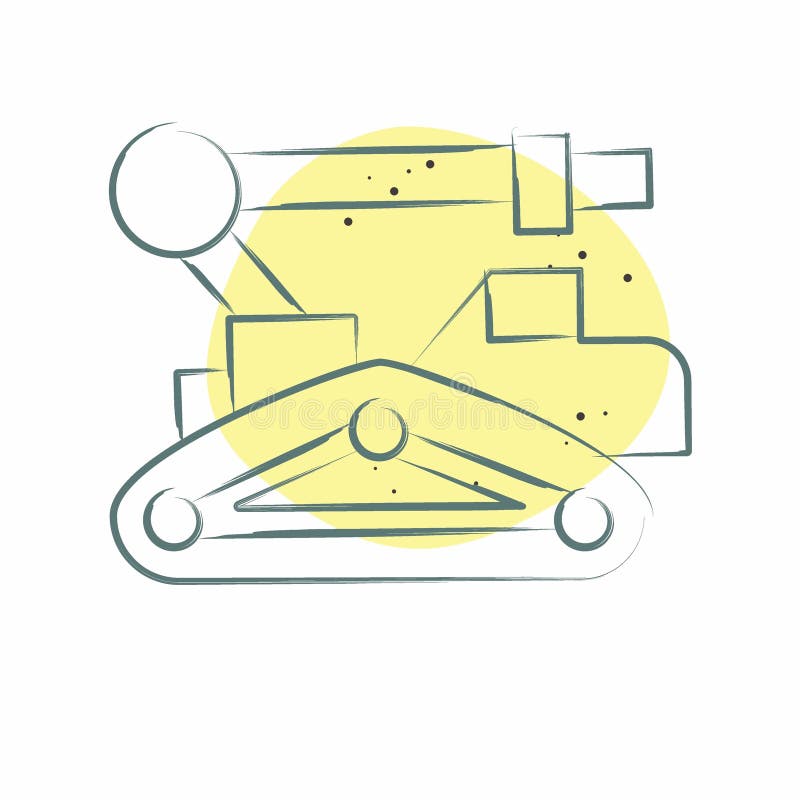 Icon Firefighter 3. related to Firefighter symbol. Color Spot Style. simple design editable. simple illustration vector illustration