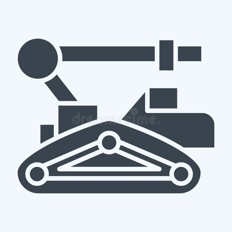Icon Firefighter 3. related to Firefighter symbol. glyph style. simple design editable. simple illustration stock illustration