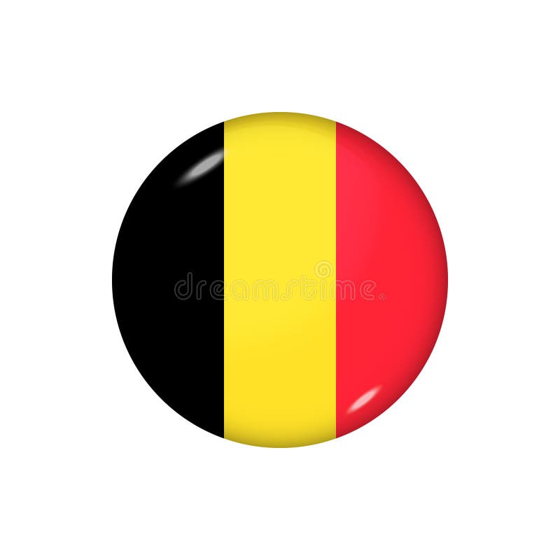 View Belgium Flag Circle Icon Background