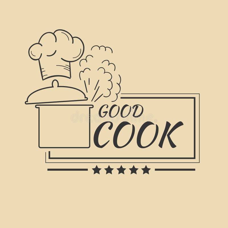 To cook good well. The good Cook. Best Cook рисунки. One Armed Cook лого. A good Cook could Cook.