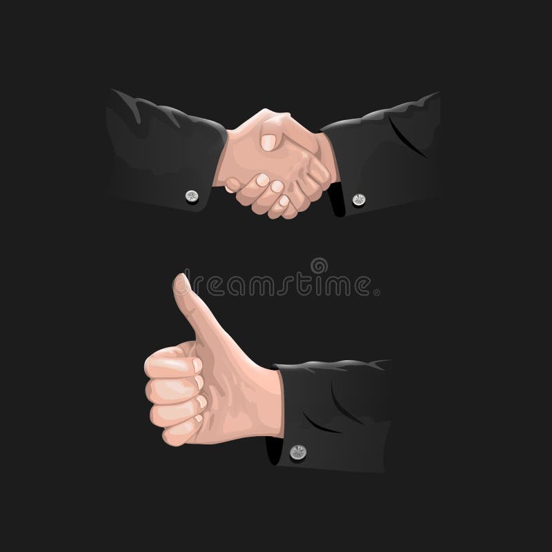 Cool Handshake Icon Illustration Stock Vector Illustration of equality, reaching 108595353