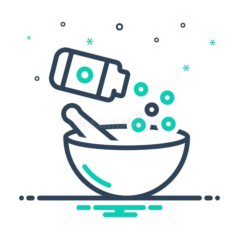 Mix Icon for Mixture, Blend and Mix Stock Vector - Illustration of