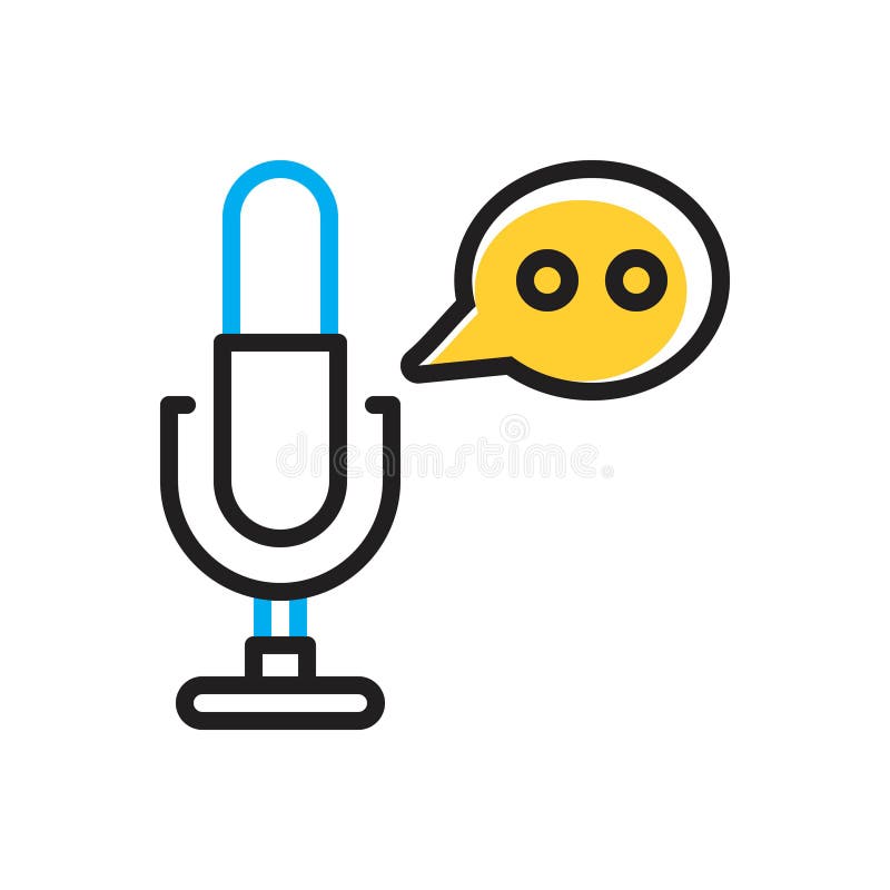 Multi Color Icon for Narrative, Tale