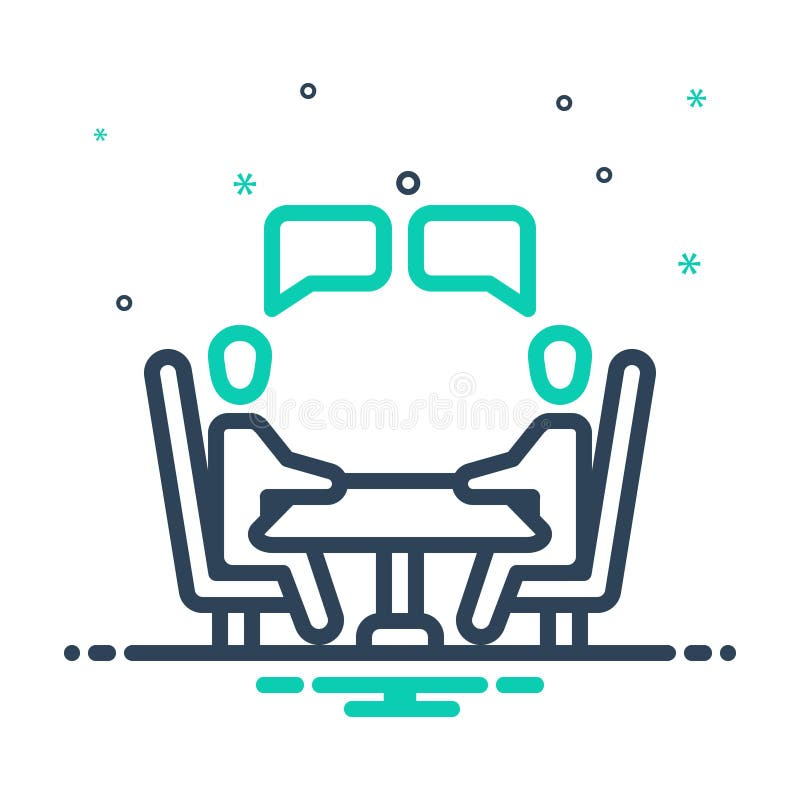 Negotiationdiscussion Stock Illustrations 4 Negotiationdiscussion