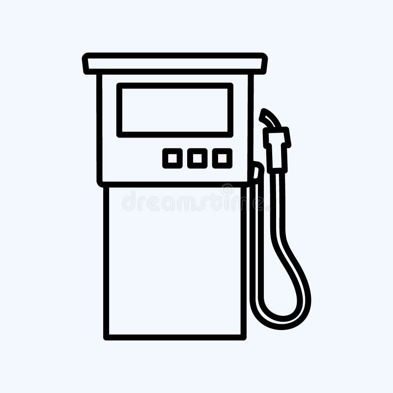 Free gas station - Vector Art
