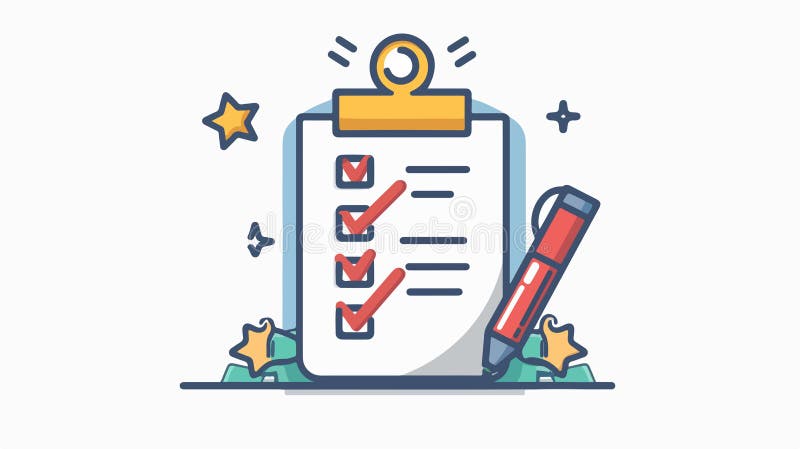 Professional Problem Solving Icon for Assessment in Business and Education royalty free illustration