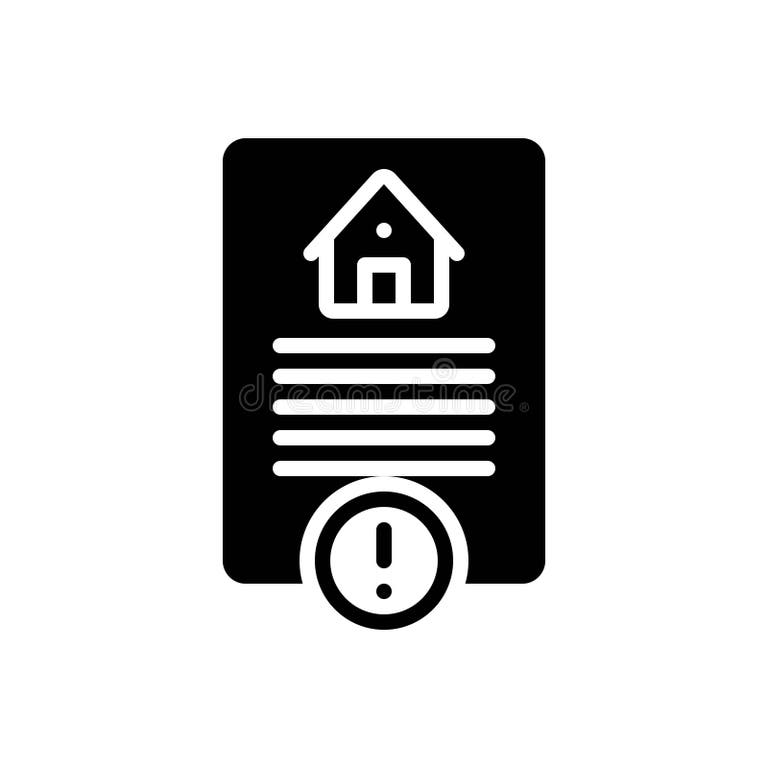 Black Solid Icon for Risk, Hazard and Peril Stock Vector - Illustration ...