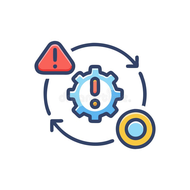 Efficient Fault Tolerance Solutions Icon vector illustration