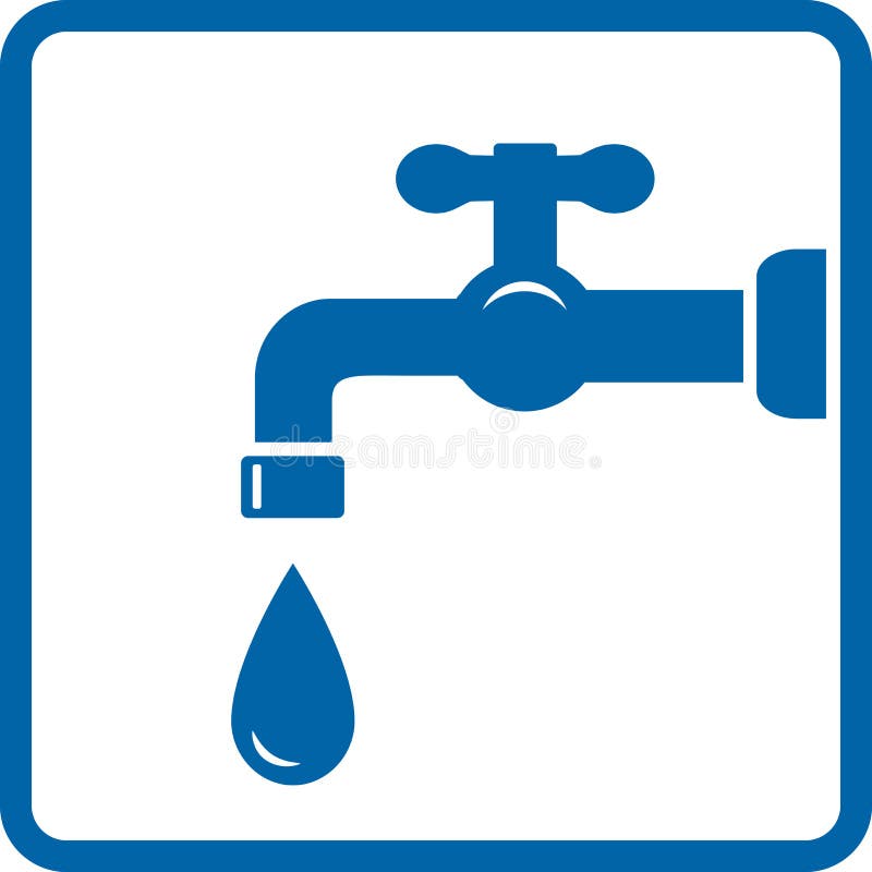 Icon with tap and drop vector illustration