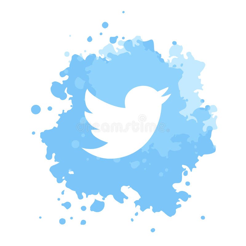 Isolated Twitter Logo Vector Illustration Twitter Icon Editorial