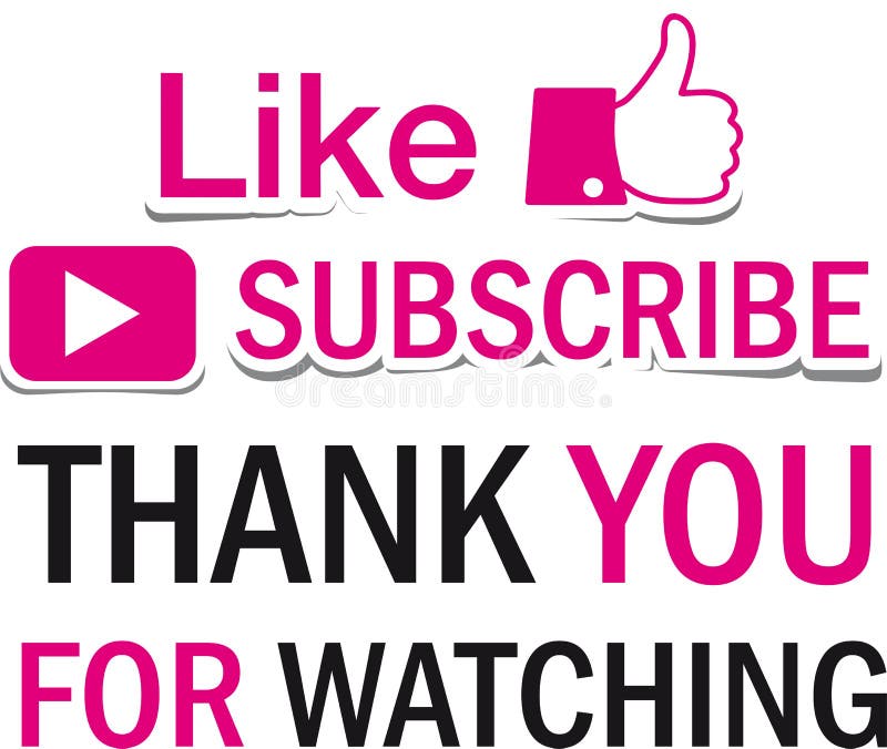Thank You Watching Stock Illustrations – 115 Thank You Watching Stock  Illustrations, Vectors & Clipart - Dreamstime