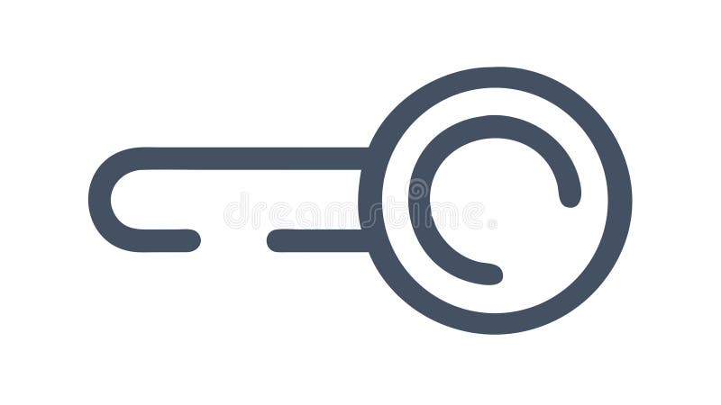 Icona blocco keyhole per accesso alla sicurezza e progettazione dei simboli di privacy Generative AI illustrazione vettoriale