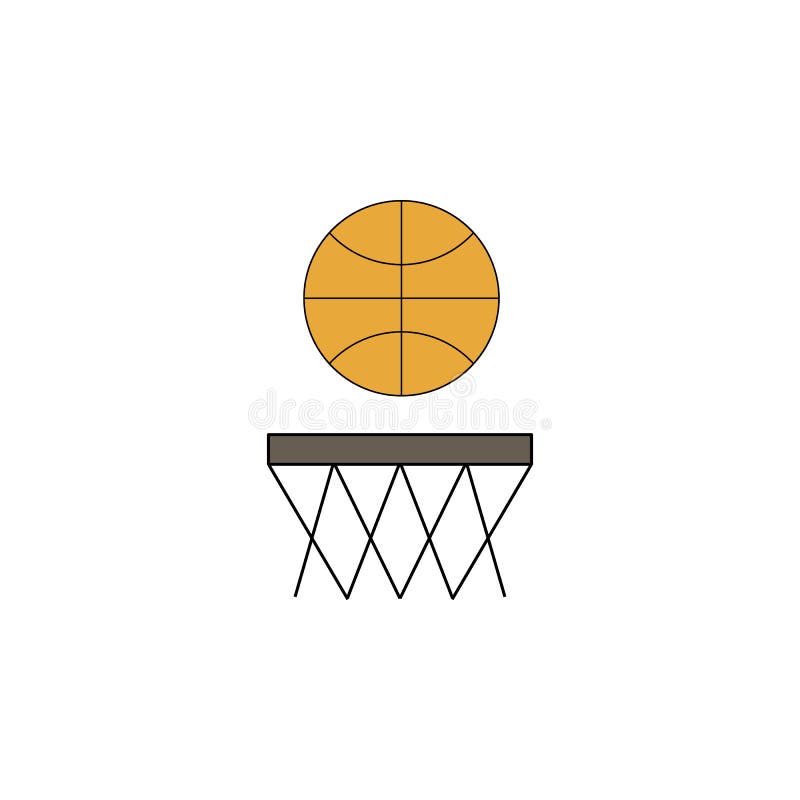 Icona colorata giocattolo di pallacanestro del fumetto I segni ed i simboli possono essere usati per il web, logo, app mobile, UI illustrazione di stock Icona colorata giocattolo di pallacanestro del fumetto I segni ed i simboli possono essere usati per il web, logo, app mobile, UI illustrazione di stock