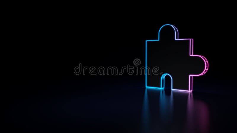 icona 3d del puzzle royalty illustrazione gratis icona 3d del puzzle royalty illustrazione gratis