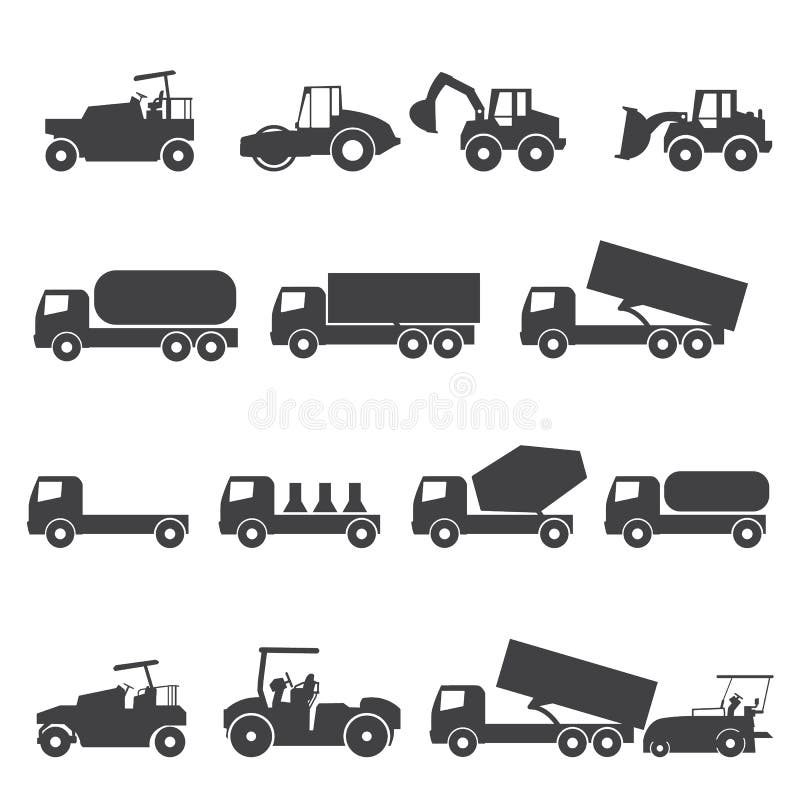 icona del camion dell'automobile illustrazione di stock icona del camion dell'automobile illustrazione di stock