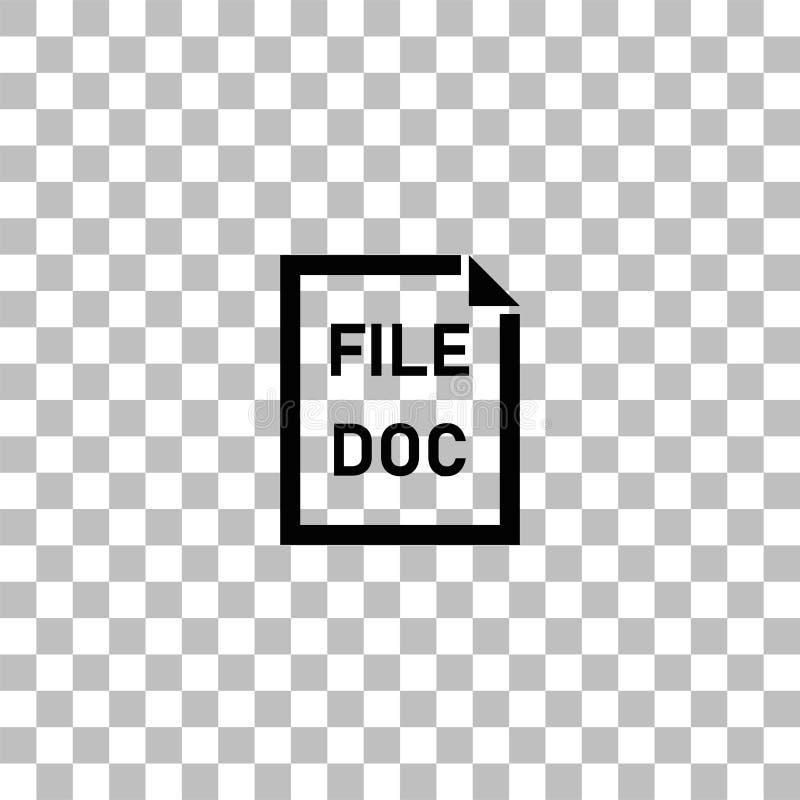 Icona del documento File pianamente royalty illustrazione gratis