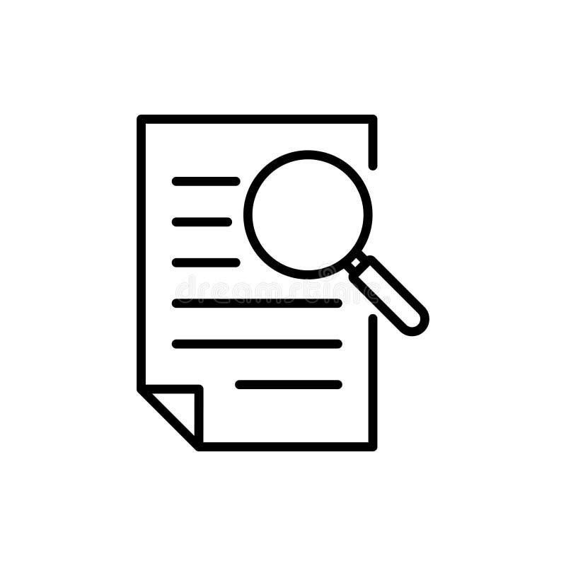 Icona del documento premio o logo nella linea stile