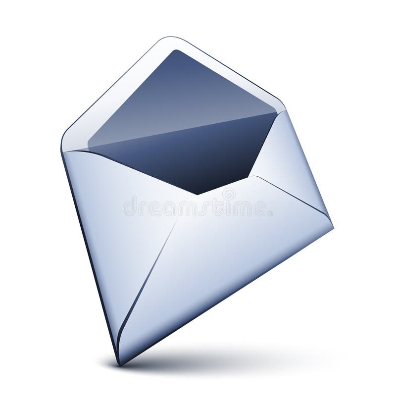 Icona del email illustrazione di stock