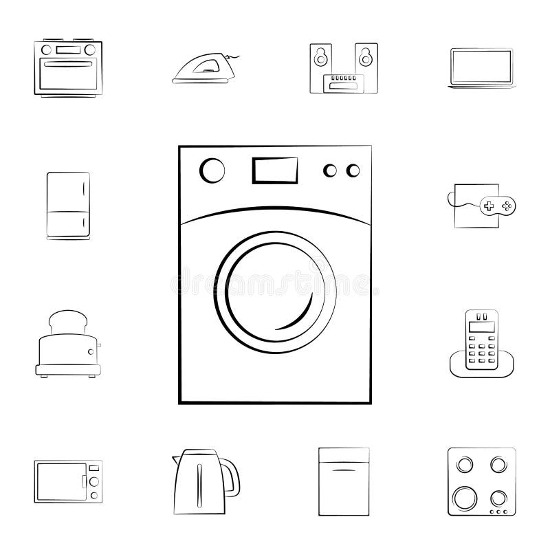 microwave oven icon. Detailed set of home appliances. Premium graphic design. One of the collection icons for websites, web design, mobile app on white background. microwave oven icon. Detailed set of home appliances. Premium graphic design. One of the collection icons for websites, web design, mobile app on white background