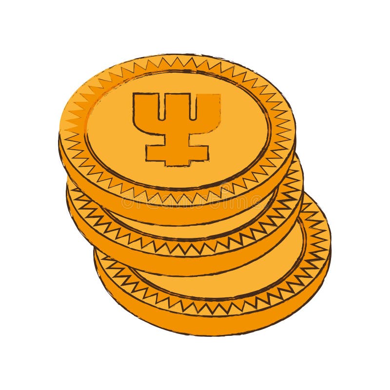 icona della pila di cryptocurrency del primecoin royalty illustrazione gratis icona della pila di cryptocurrency del primecoin royalty illustrazione gratis