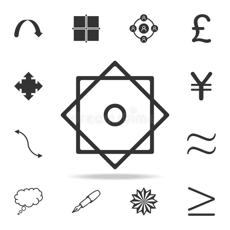 Icona della stella di otto punti Insieme dettagliato delle icone e dei segni di web Progettazione grafica premio Una delle icone royalty illustrazione gratis Icona della stella di otto punti Insieme dettagliato delle icone e dei segni di web Progettazione grafica premio Una delle icone royalty illustrazione gratis