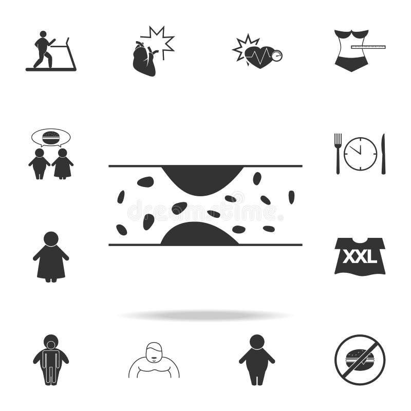 icona delle vene varicose Insieme dettagliato delle icone di obesità Progettazione grafica premio Una delle icone della raccolta illustrazione di stock icona delle vene varicose Insieme dettagliato delle icone di obesità Progettazione grafica premio Una delle icone della raccolta illustrazione di stock