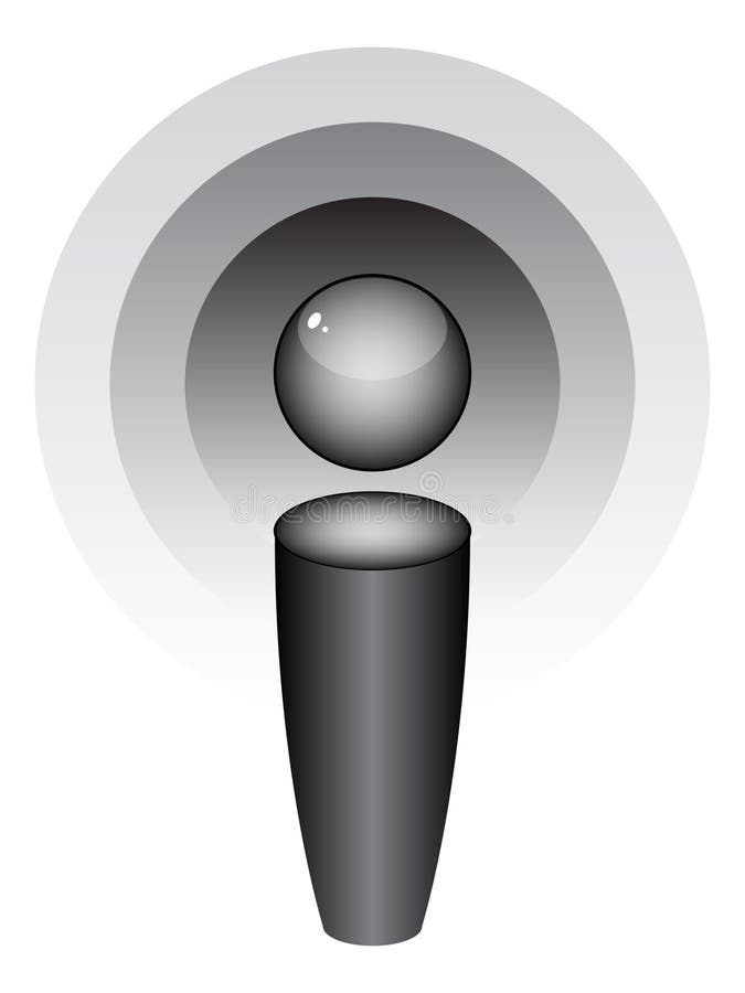 Icona di Podcast royalty illustrazione gratis Icona di Podcast royalty illustrazione gratis
