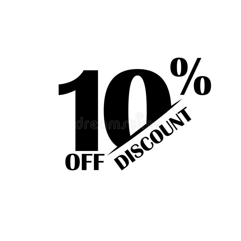 Icona di sconto di vendite Prezzo di offerta speciale 10 per cento - vettore illustrazione vettoriale Icona di sconto di vendite Prezzo di offerta speciale 10 per cento - vettore illustrazione vettoriale