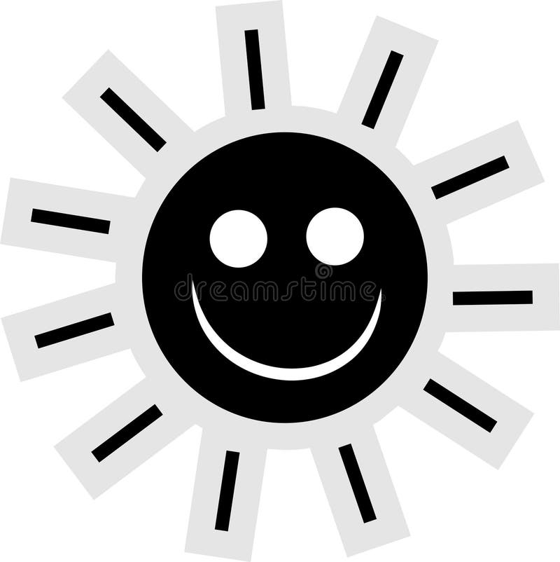 Icona di Sun illustrazione di stock Icona di Sun illustrazione di stock