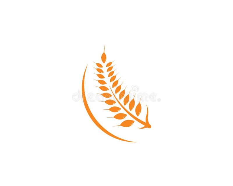 Icona di vettore di Logo Template del grano di agricoltura illustrazione di stock Icona di vettore di Logo Template del grano di agricoltura illustrazione di stock