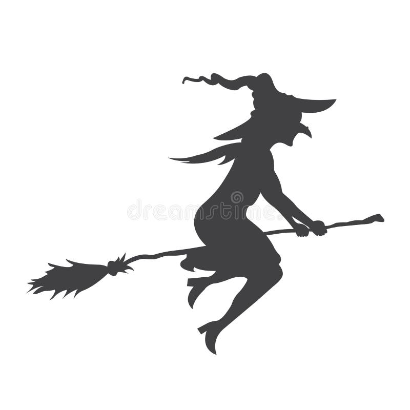 Icona, Halloween e spaventoso di glifo della strega di Halloween royalty illustrazione gratis Icona, Halloween e spaventoso di glifo della strega di Halloween royalty illustrazione gratis