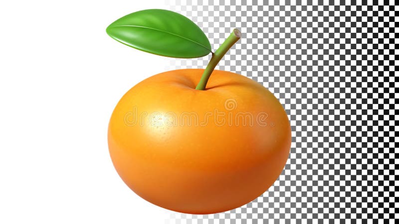 Icona Juicy arancio agrumi alimenti sani vitamina C Png dolce png trasparente Immagine Generative AI royalty illustrazione gratis