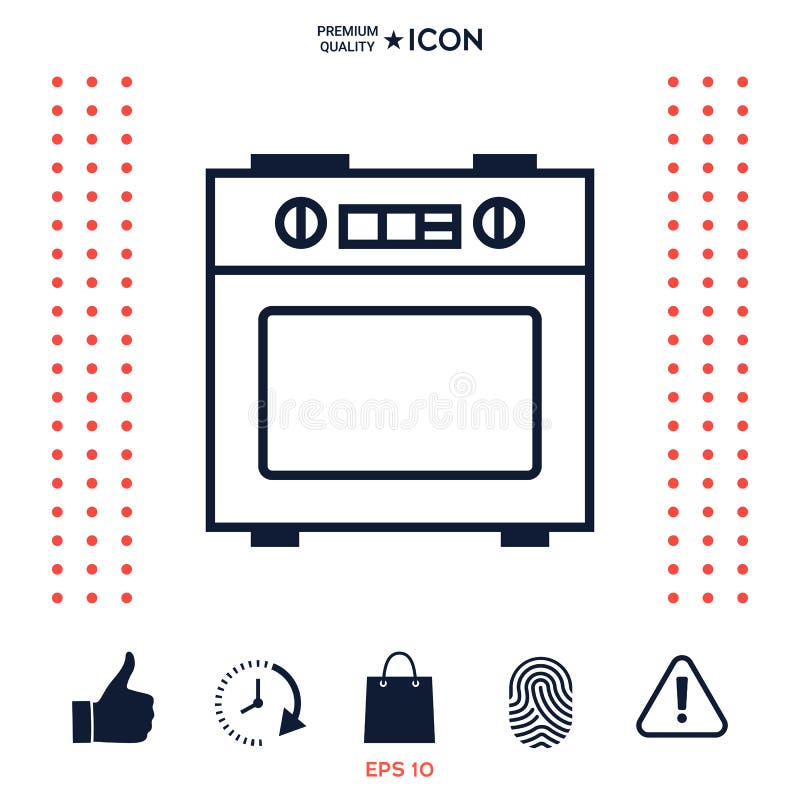 Download Icona Lineare Della Stufa Di Cucina Illustrazione Vettoriale - Illustrazione di caldo, domestico: 117975742