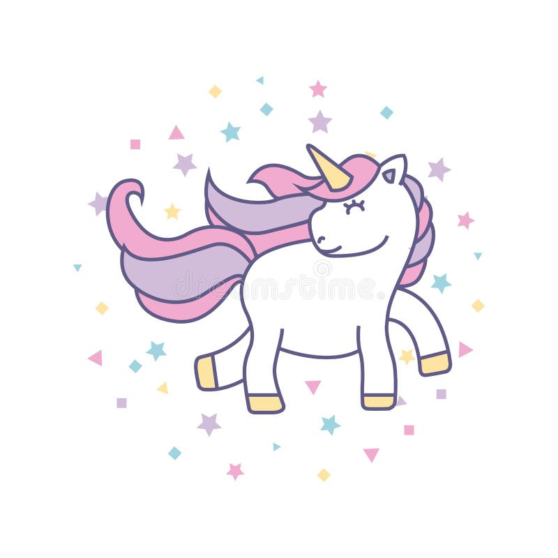 icona sveglia di disegno dell'unicorno illustrazione vettoriale icona sveglia di disegno dell'unicorno illustrazione vettoriale