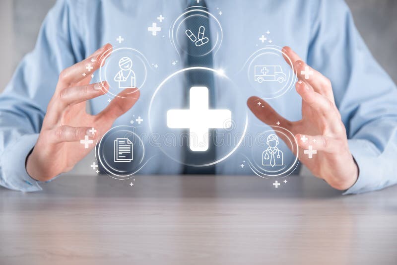 Icone di connessione alla rete medica e virtuale. covid19: sviluppare la consapevolezza della popolazione e diffondere l'attenzion. covid19 pandemia sviluppare la consapevolezza delle persone e diffondere l'attenzione sulla propria salute dottorando medicina medicina icona paziente ambulanza.