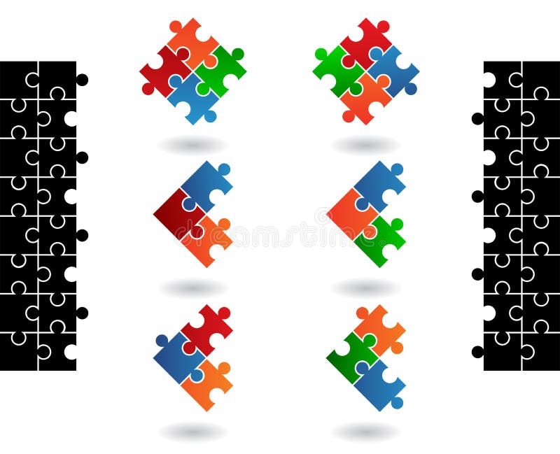 Icone di puzzle del puzzle