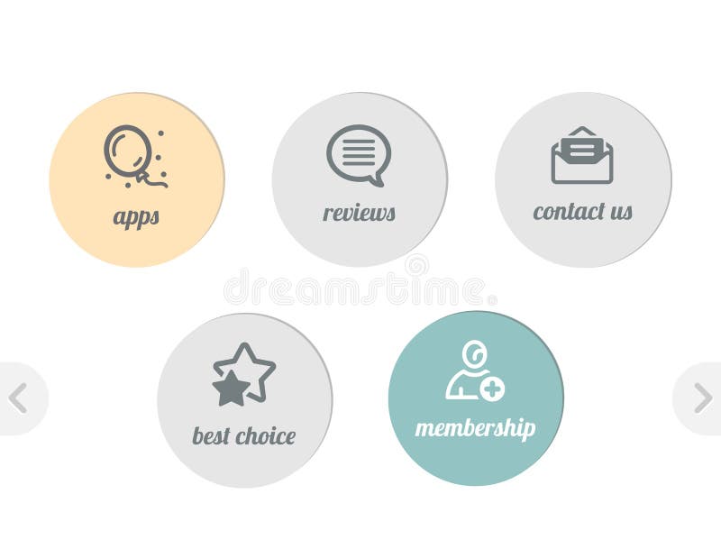 Icone semplici per il Web royalty illustrazione gratis Icone semplici per il Web royalty illustrazione gratis