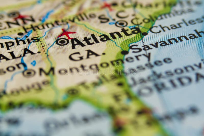 Atlanta On The Map 