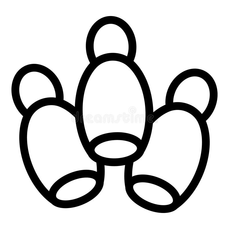 Iconic Cartoon Mouse Ears Silhouette Stock Vector Illustration of