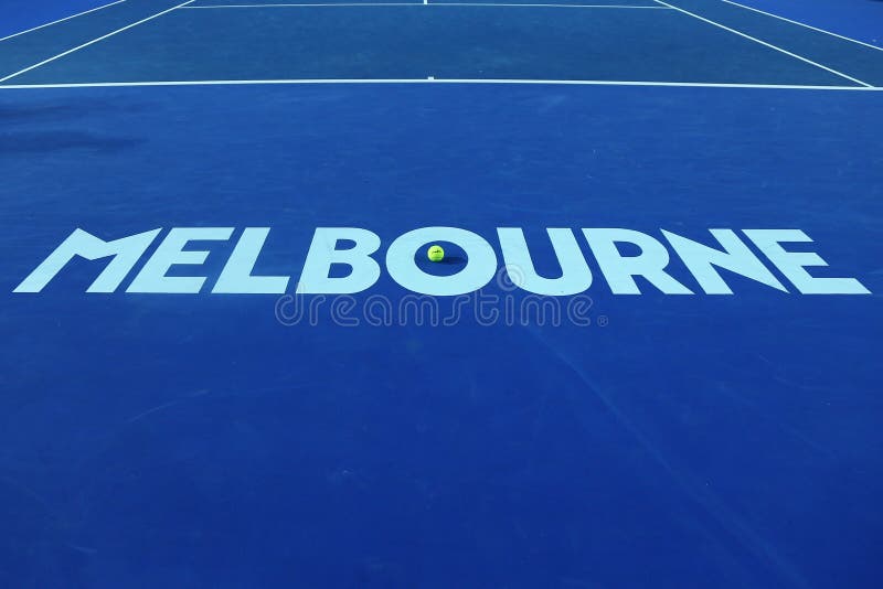 Iconic Sign at Rod Laver Arena with Wilson Tennis Ball with Australian Open Logo at Australian Tennis Editorial Image - Image of grand, court: 83306840