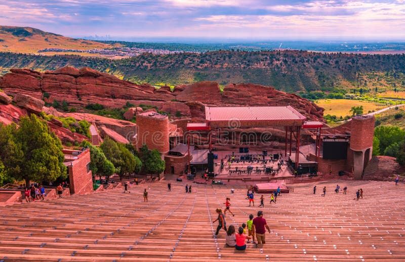 Iconic Red Rocks Park Mountain