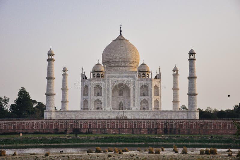 Iconisch Taj Mahal, Agra, India stock afbeeldingen Iconisch Taj Mahal, Agra, India stock afbeeldingen