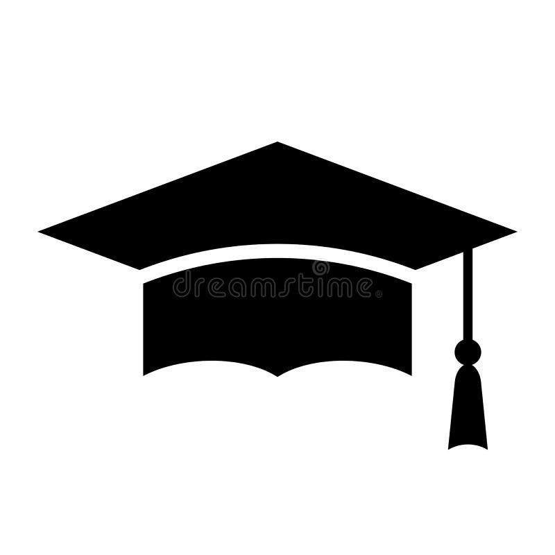 Icono abstracto del vector de la educación ilustración del vector Icono abstracto del vector de la educación ilustración del vector