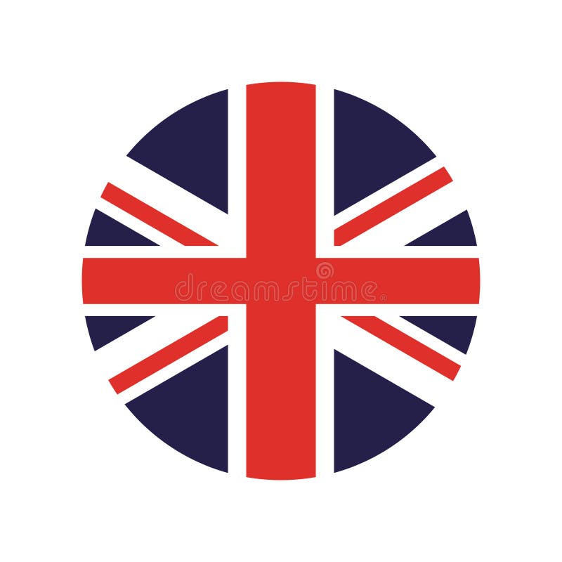 Icono Aislado Bandera De Inglaterra Ilustración del Vector ...