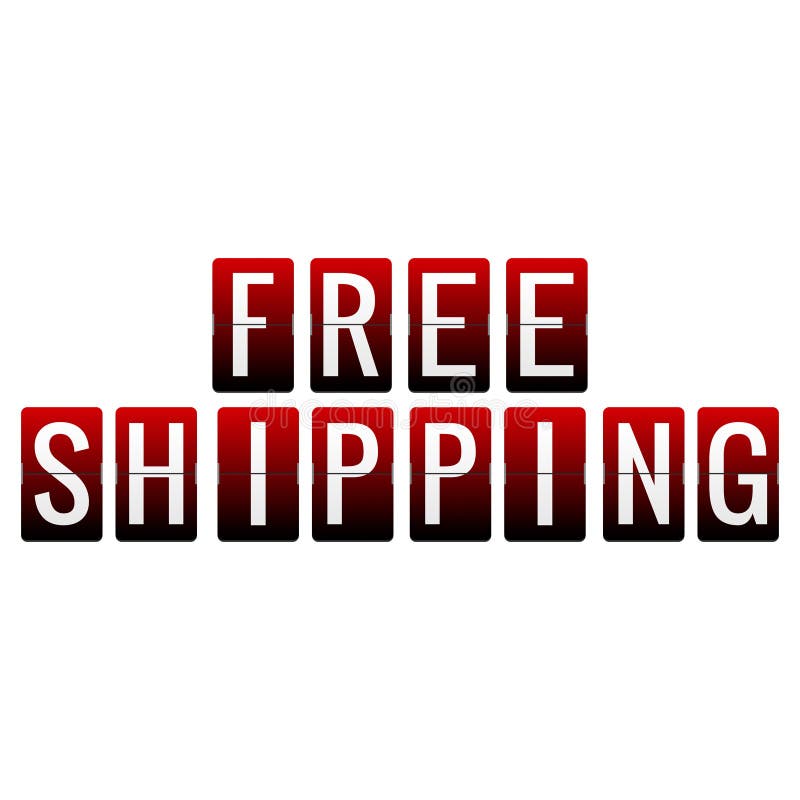 Icono Comun 1 Del Envio Gratis Del Vector Imagen De Archivo